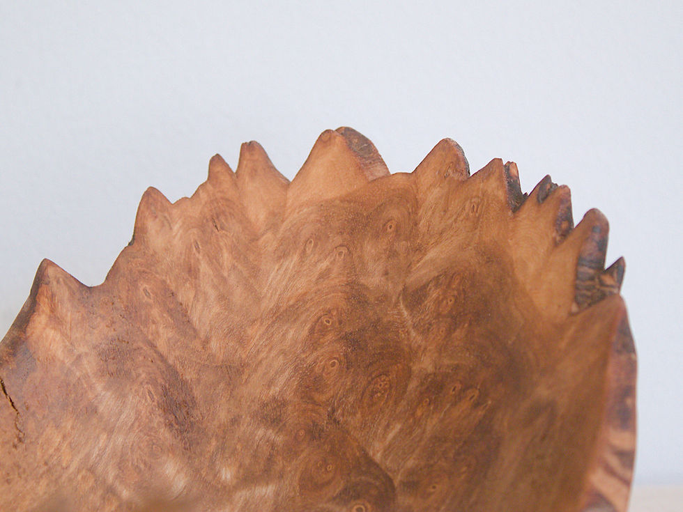 Thumbnail: Walnut Burr Live Edge Bowl