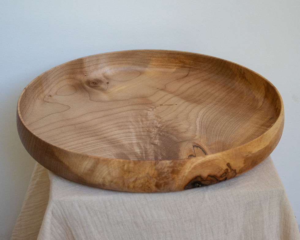 Large Sycamore Fruit Bowl