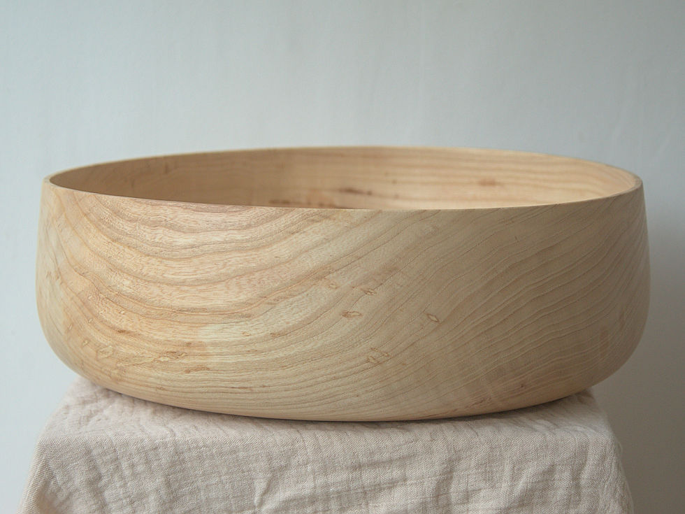 Thumbnail: Large Ash Fruit Bowl