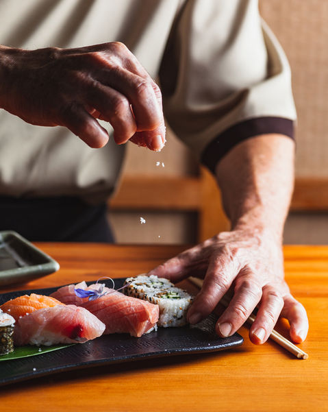 Sushi, Mirai Restaurante - Ribeirão Preto - SP. Linda Laranja Fotografia. Fotógrafo de gastronomia, Florianópolis. Santa Catarina. Ribeirão Preto.