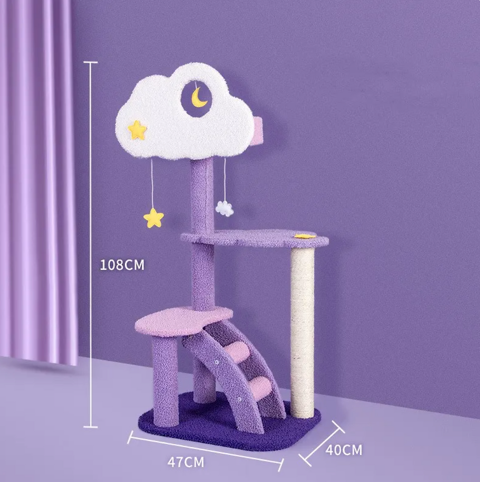 Thumbnail: Large Cat Scratching & Jumping Platform (BetterPawsCO)