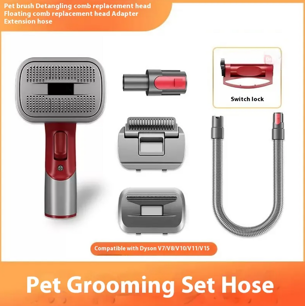 Thumbnail: Full Series Pet Shaver Comb Suit with Hair Suction Head for Dogs (BetterPawsCO)