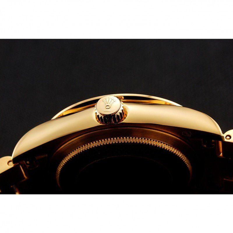 Thumbnail: Swiss Rolex Day Date 37Mm Gold Dial