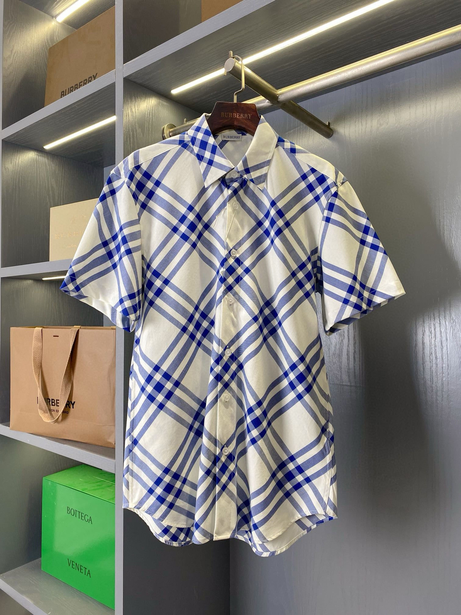 Burberry Shirt — Ecru