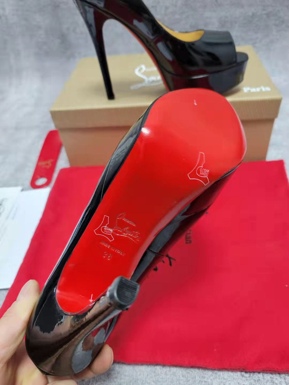 Thumbnail: Christian Louboutin Women Heel 13.5cm — Patent Red