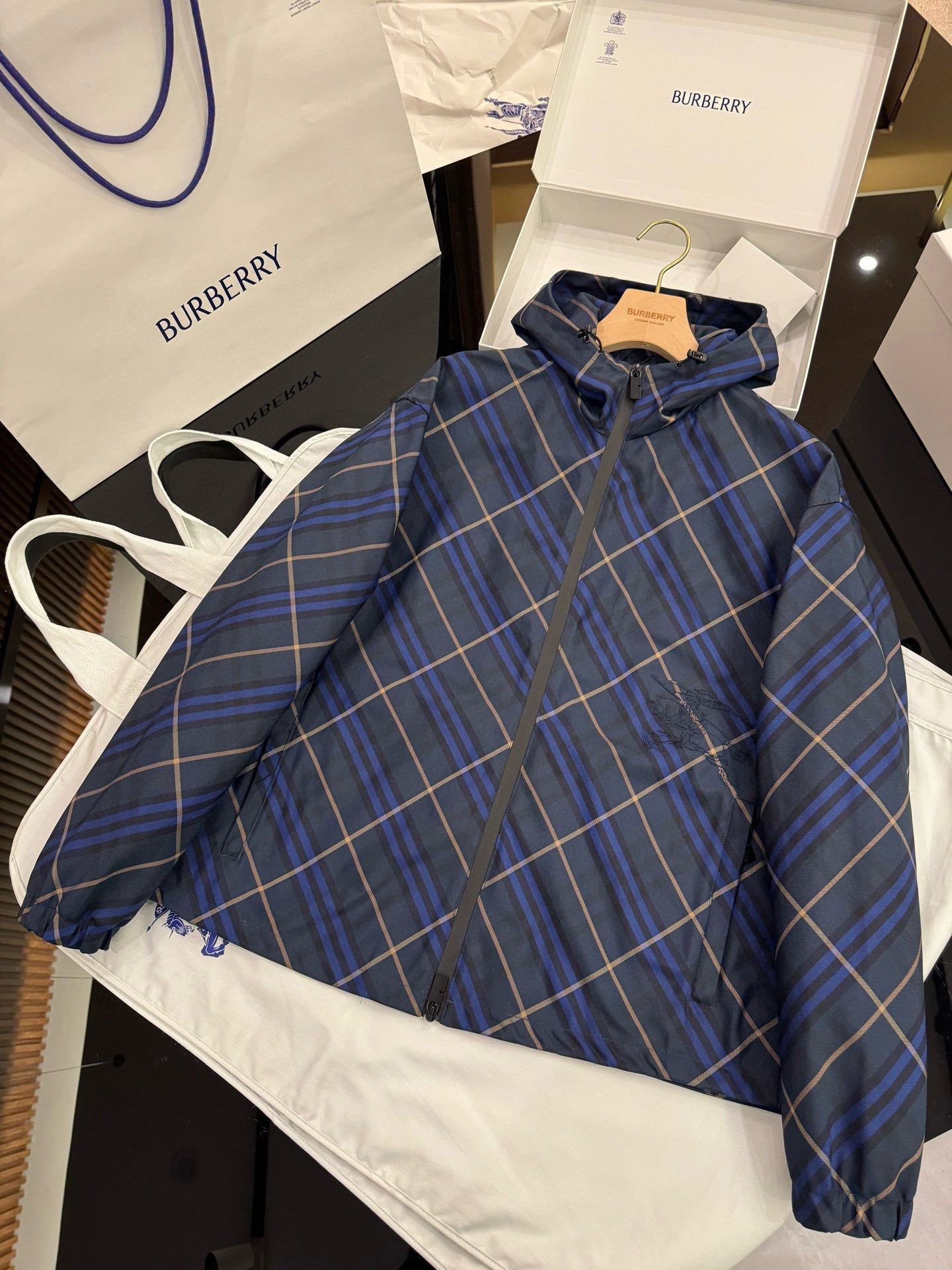 Burberry Jacket — White