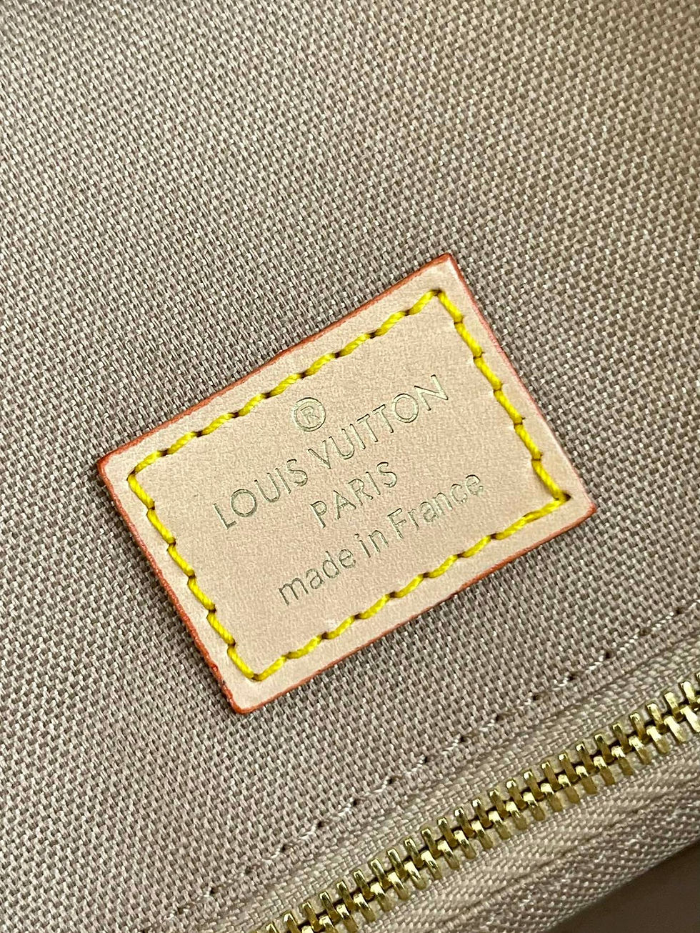Thumbnail: Louis Vuitton ONTHEGO 35 WHITE BROWN MONOGRAM CANVAS