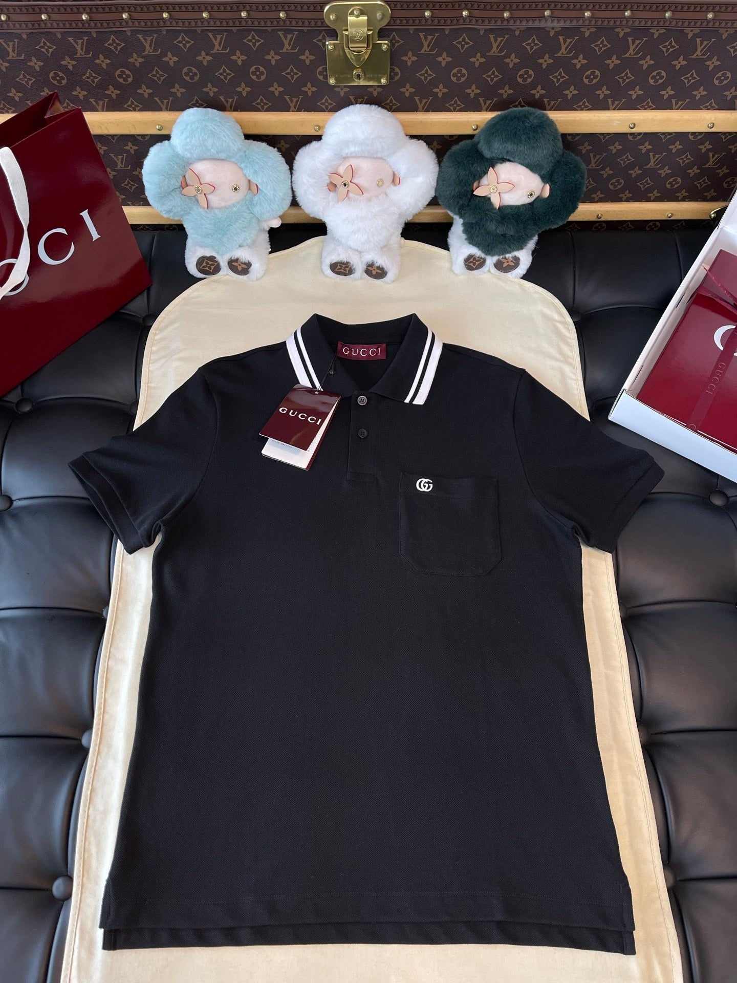 Gucci Polo — Ecru