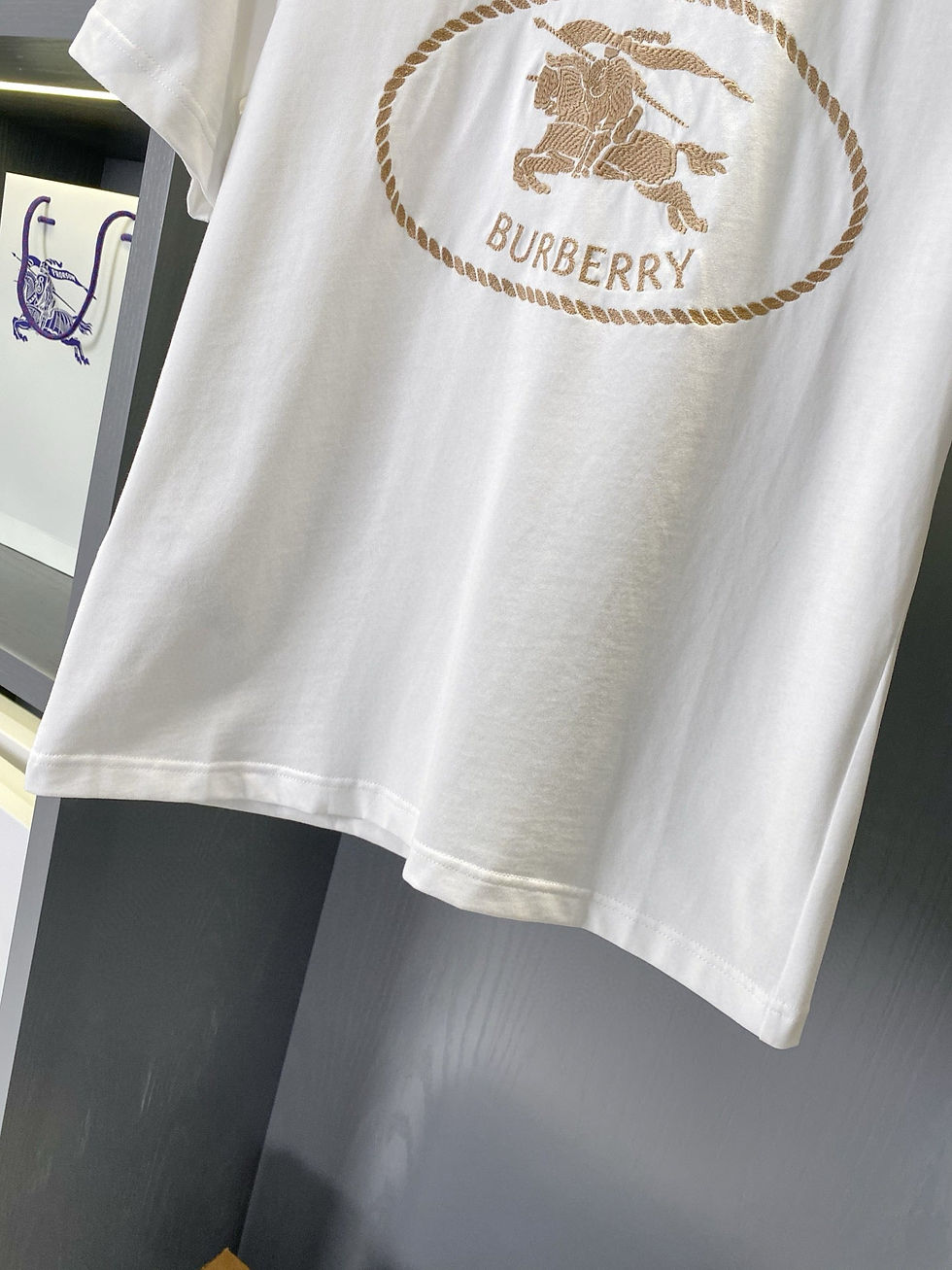 Thumbnail: Burberry T Shirt — Forest Green