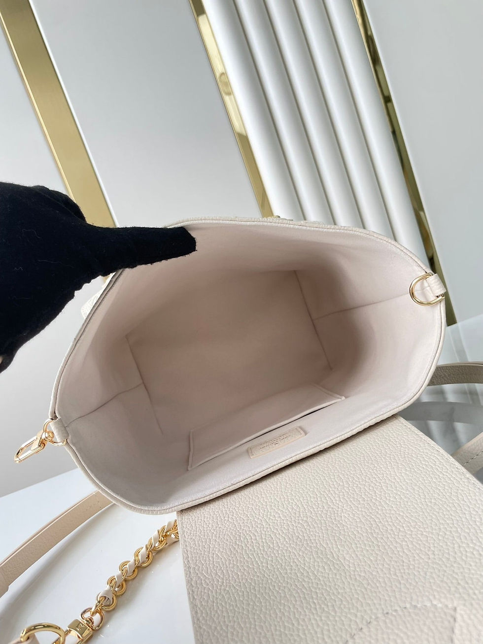 Thumbnail: Louis Vuitton BACKUP BACKPACK 22 IN CREAM MONOGRAM EMPREINTE LEATHER