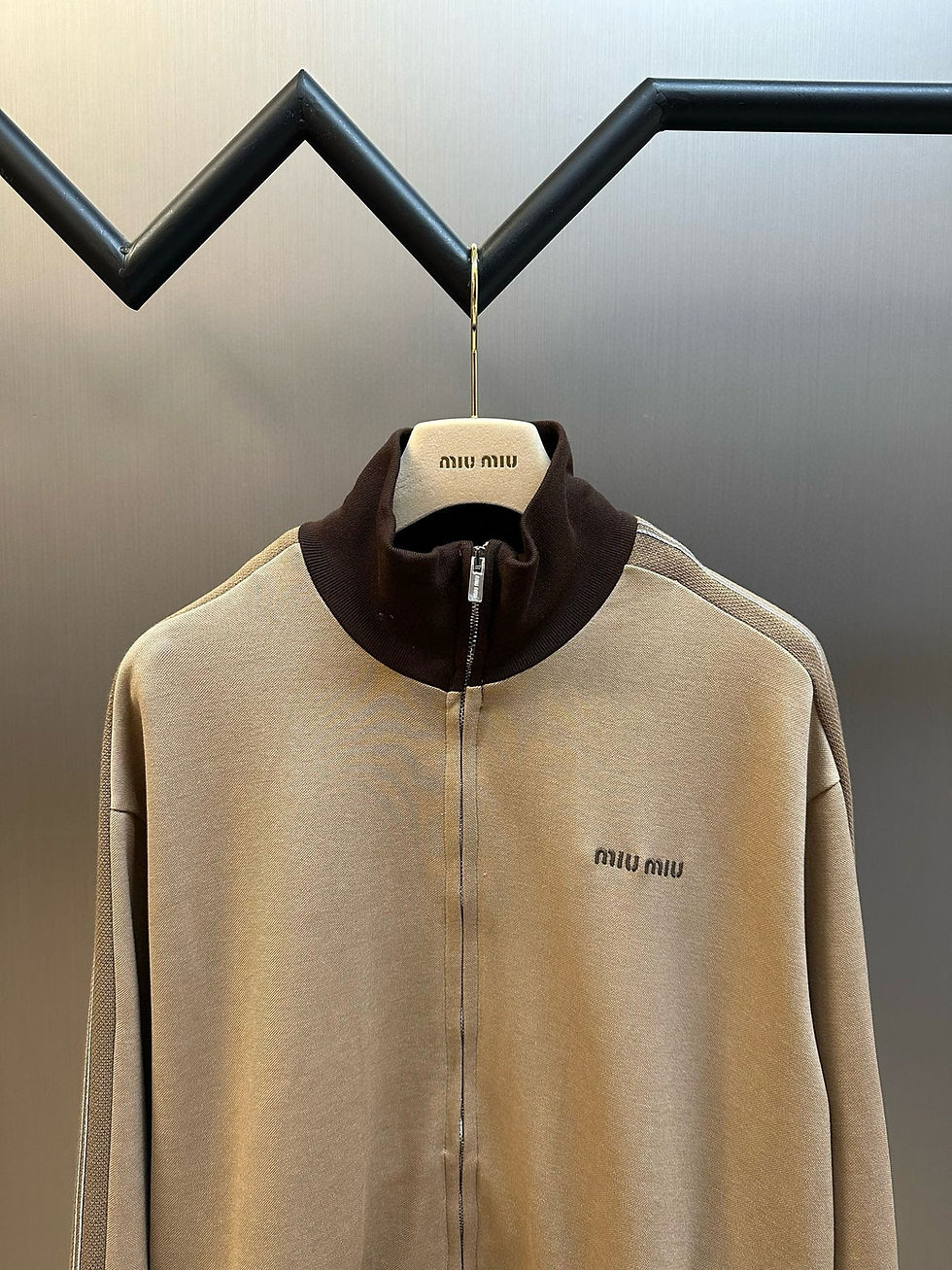 Thumbnail: Miu Miu Jacket — Burgundy