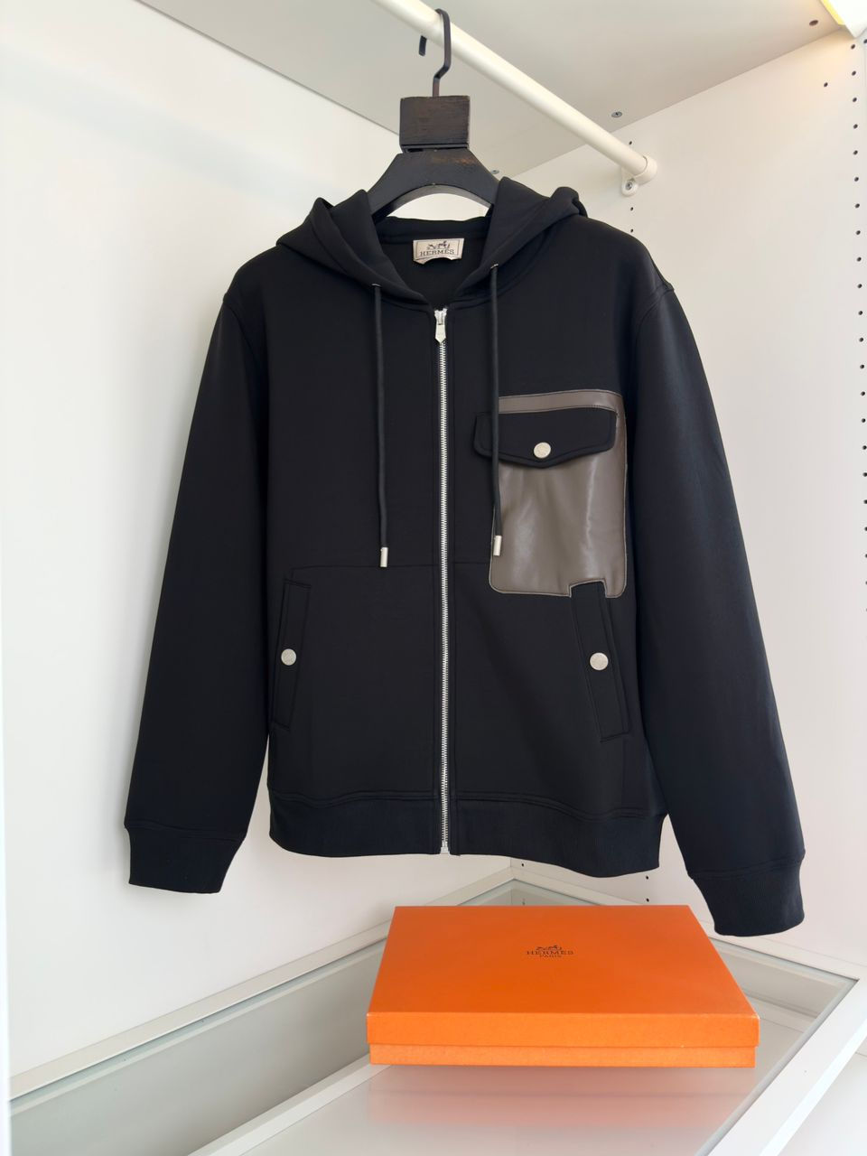 Hermes Jacket — Midnight Blue