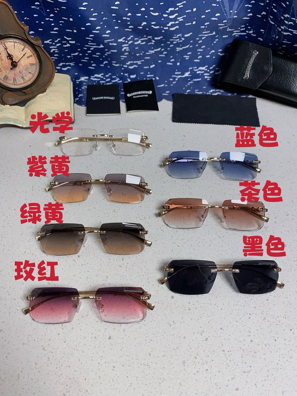 Thumbnail: Chrome Heart Sunglasses — Honey
