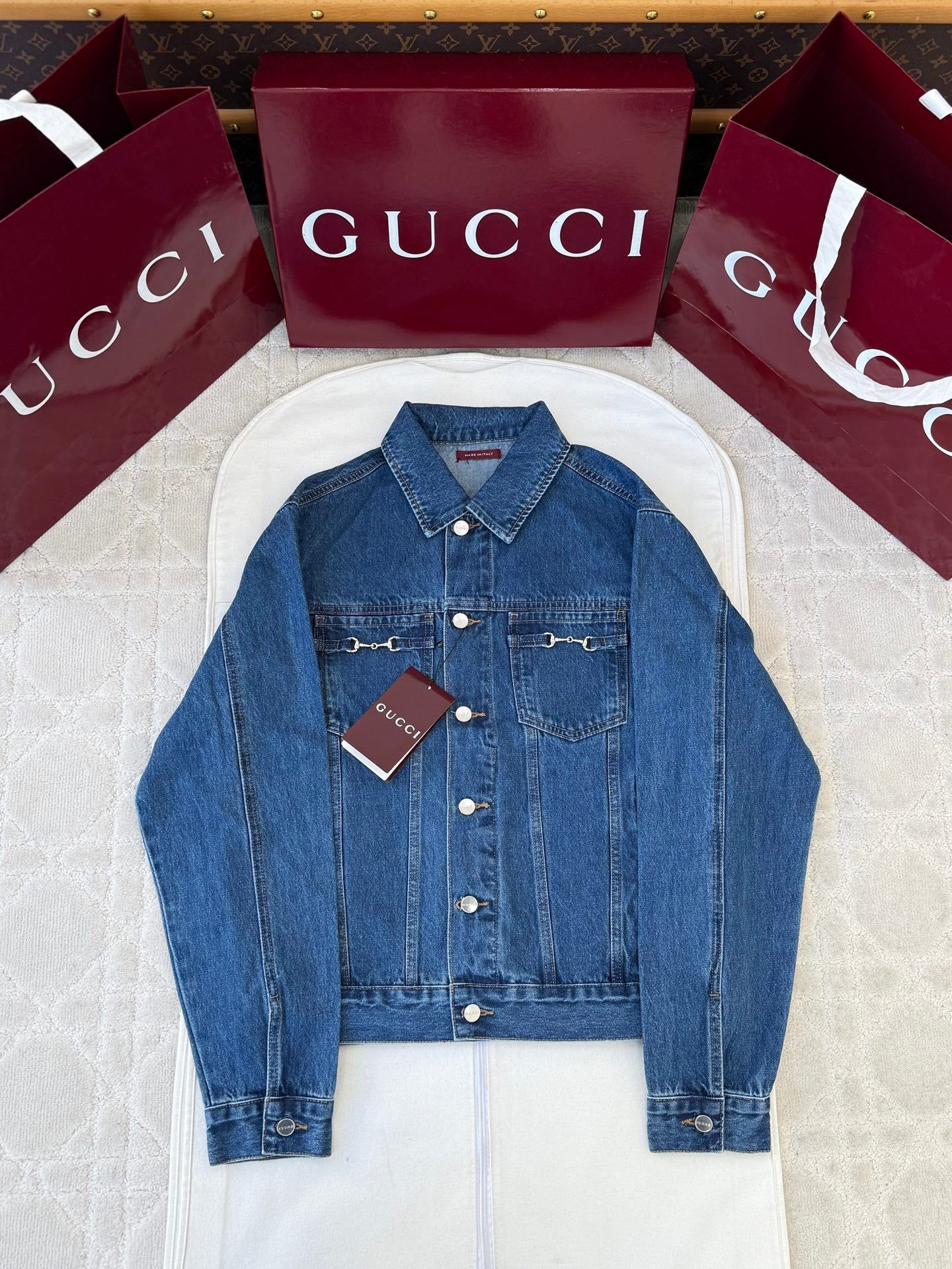 Gucci Denim Jacket — Charcoal