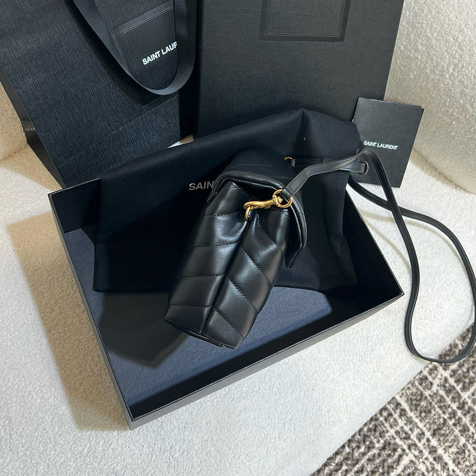 Thumbnail: Saint Laurent Loulou Shoulder Bag 20X14X7 5
