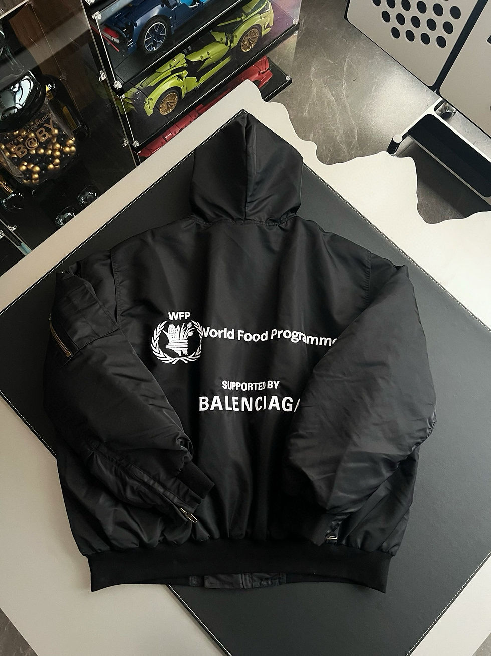 Thumbnail: Balenciaga x WFP World Food Programme Bomber – Black