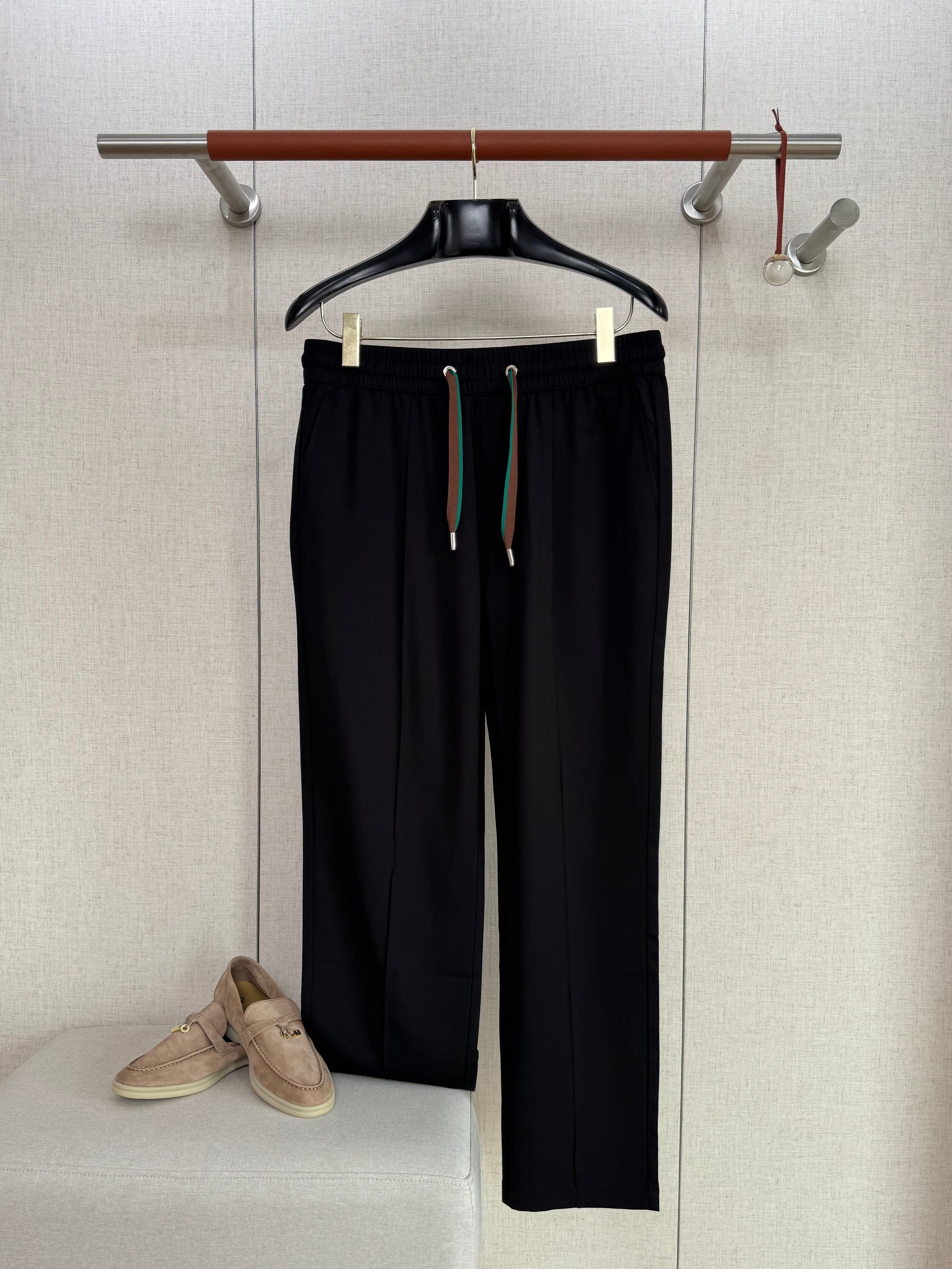 Loro Piana Trousers — Dark Brown