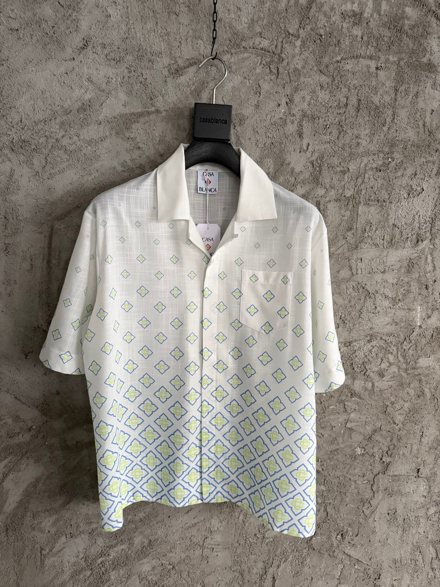 Casablanca Short Sleeve Shirt — Olive