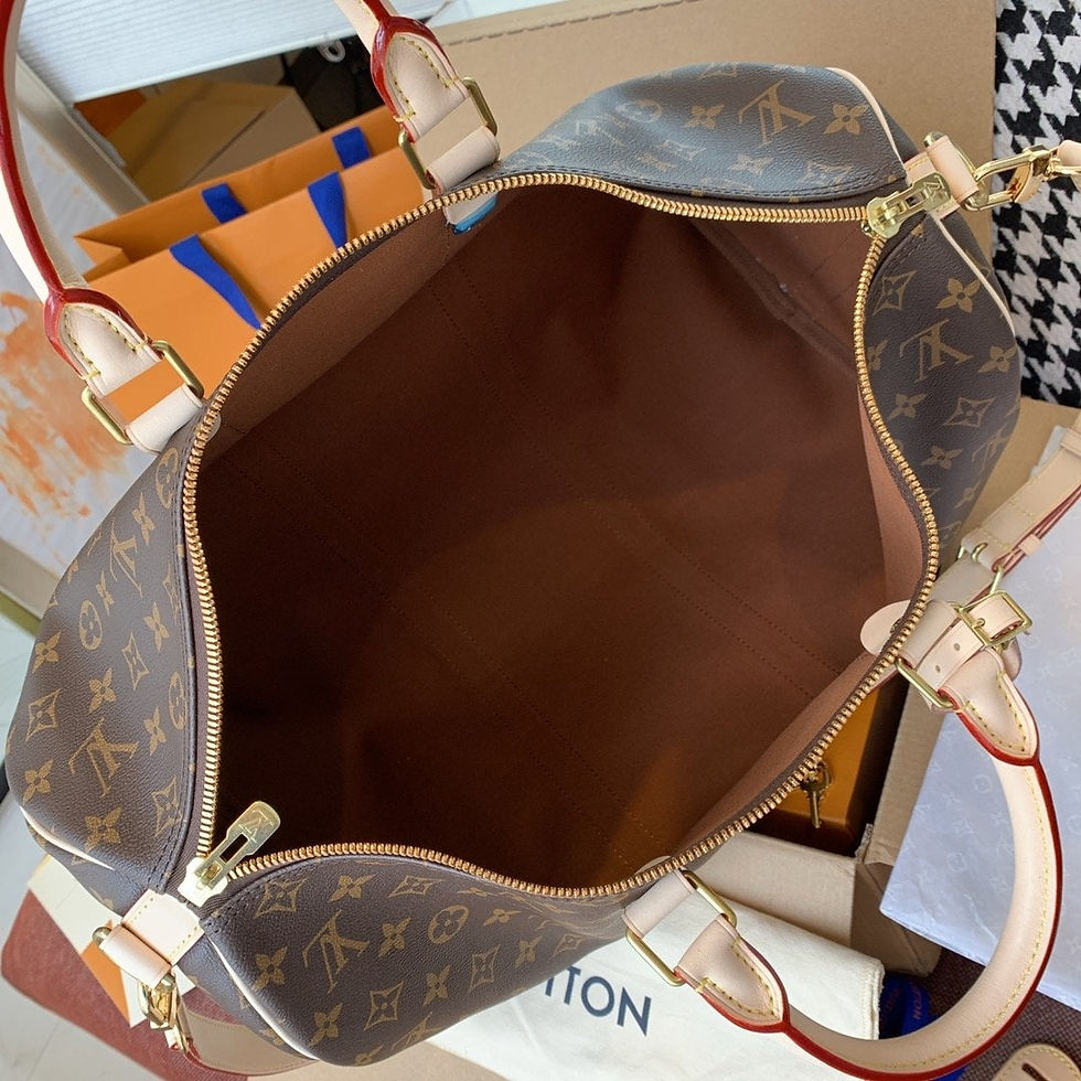 Thumbnail: Louis Vuitton KEEPALL BANDOULIERE 45 MONOGRAM CANVAS