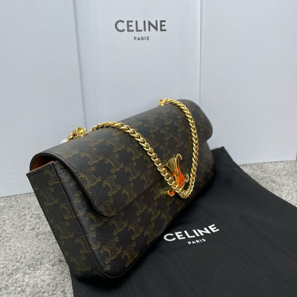 Thumbnail: Celine Triomphe Shoulder Bag