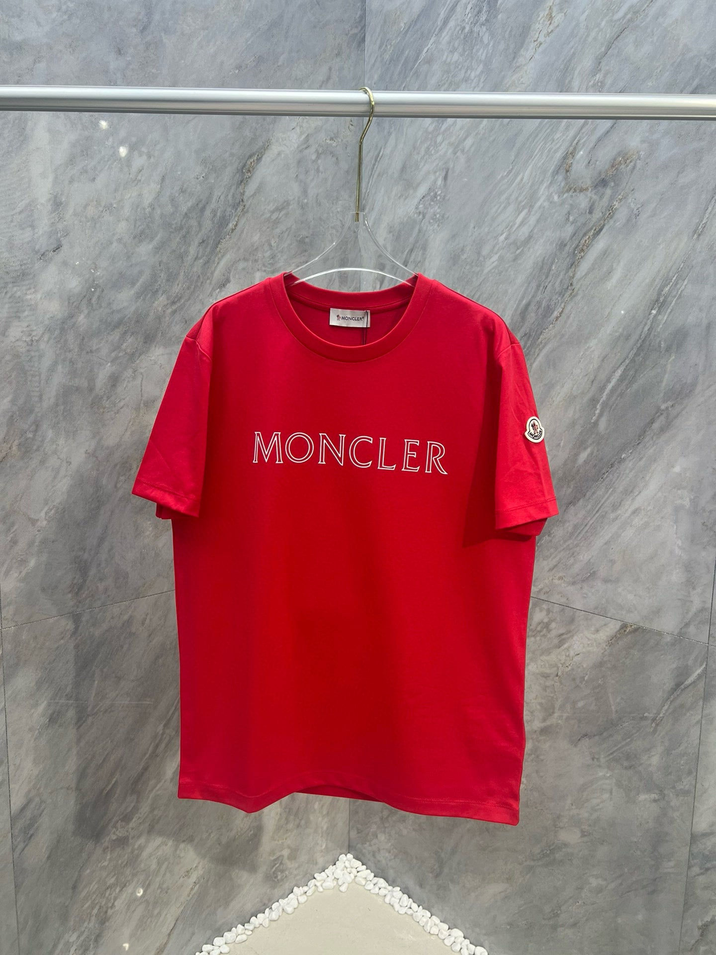 Moncler T Shirt — Charcoal