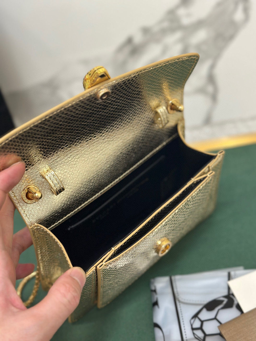 Thumbnail: Bvlgari Serpenti Forever Handbag