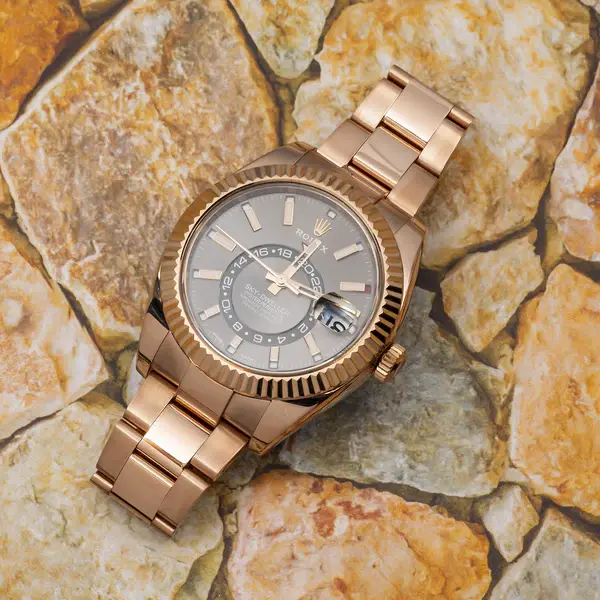 Thumbnail: Superclone Rolex Sky Dweller 42 Mm Slate Dial