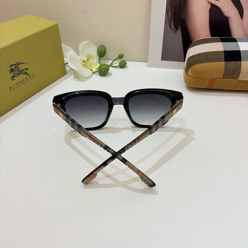 Thumbnail: Burberry Sunglasses — Antique Gold