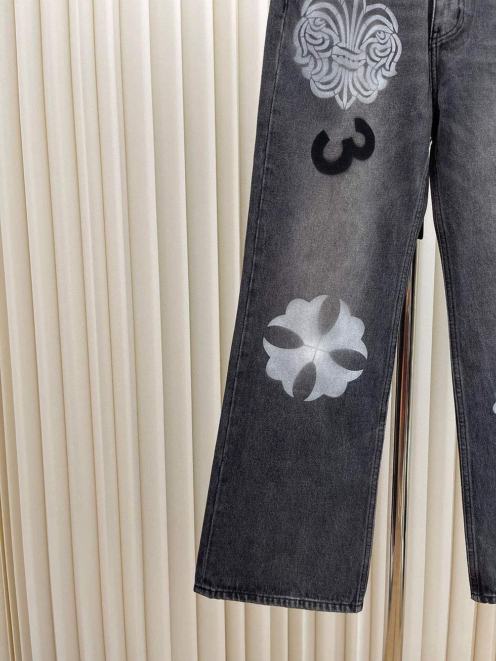Thumbnail: Chrome Hearts Jeans — Off-White