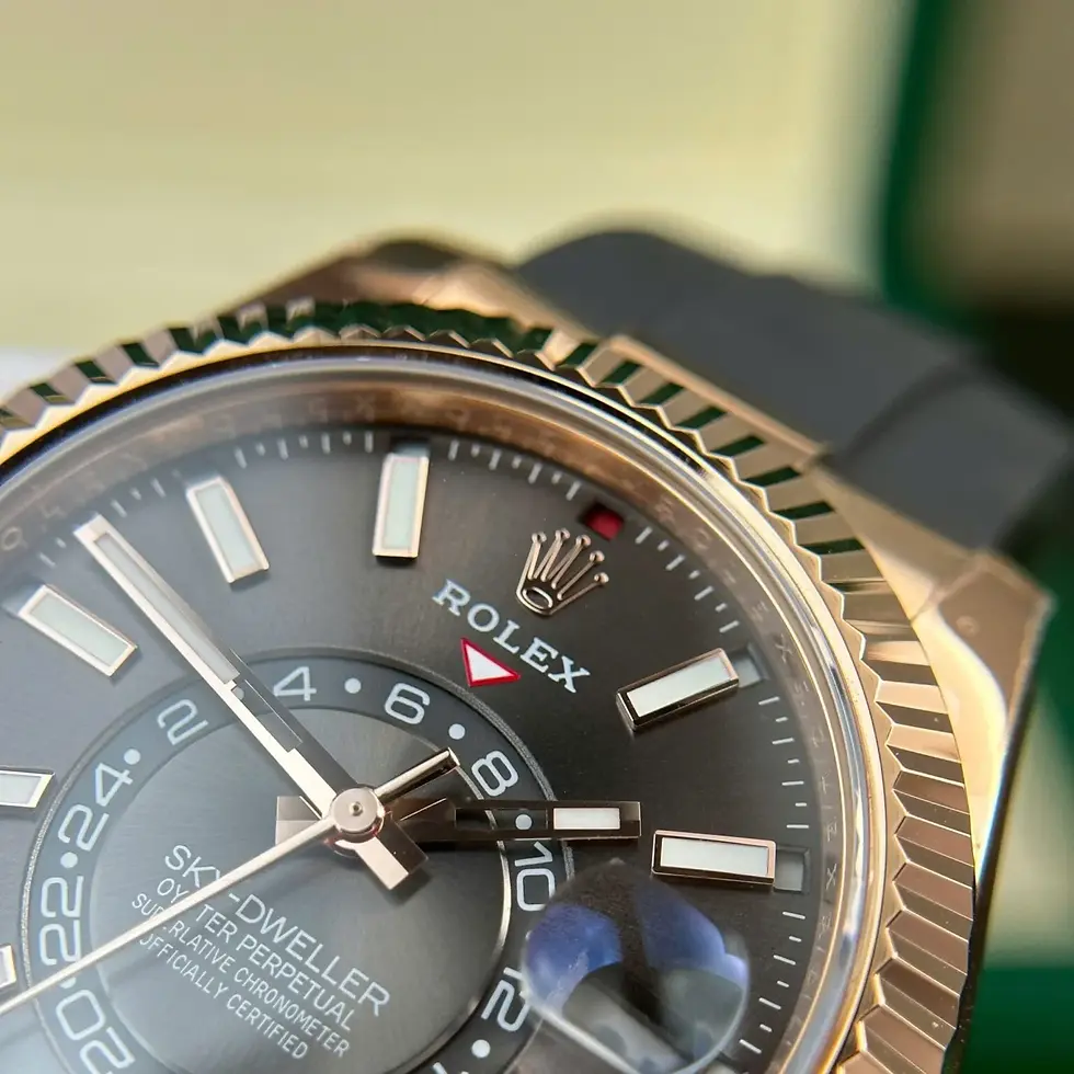 Thumbnail: Superclone Rolex Sky Dweller 42 Mm Slate Dial