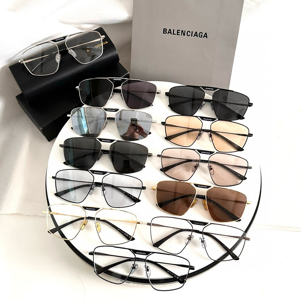 Thumbnail: Balenciaga Sunglasses — Jet Black