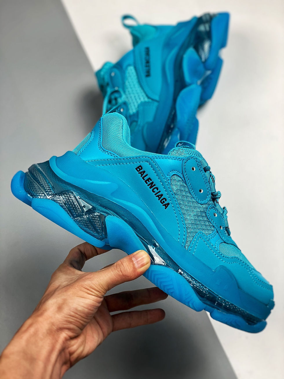 Thumbnail: BAL Triple S Triple Blue