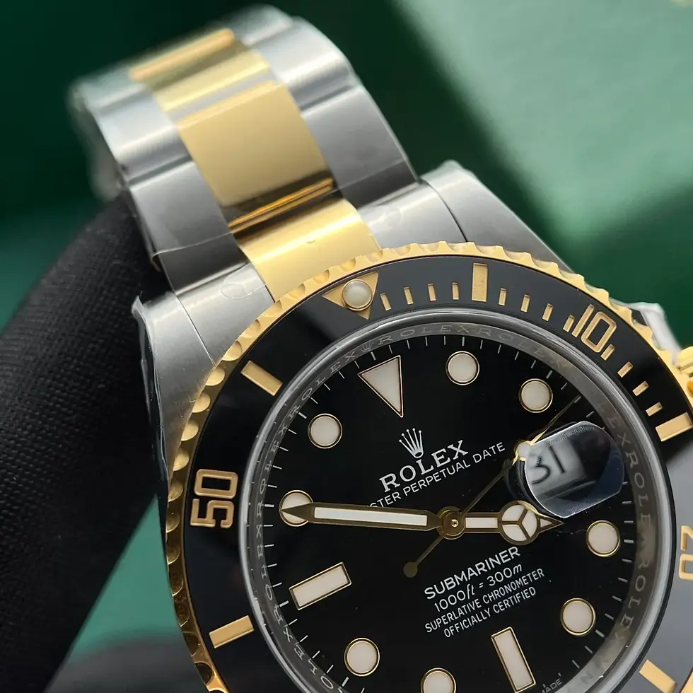 Thumbnail: Swiss Rolex Submariner 41Mm Black Dial