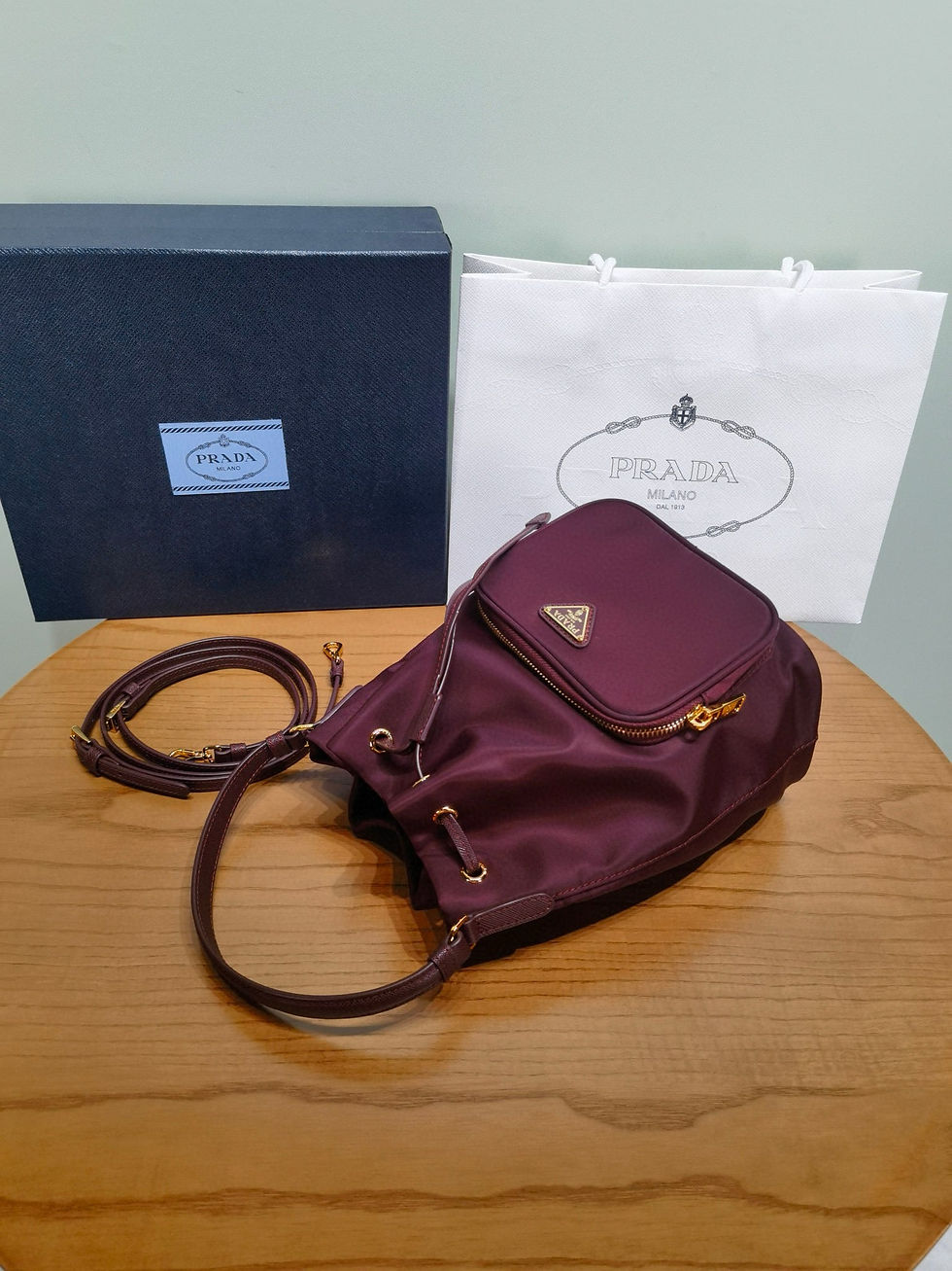 Thumbnail: Prada Bucket Shoulder Bag