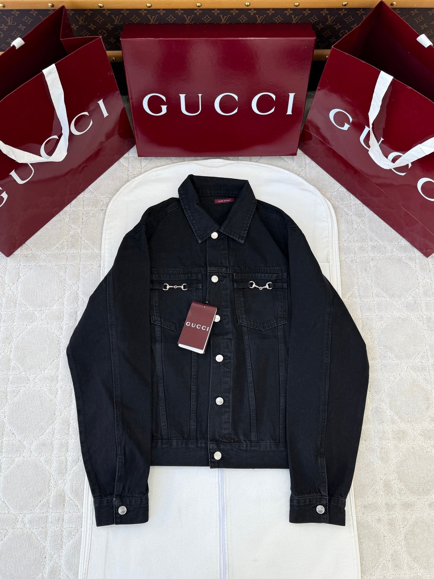 Gucci Denim Jacket — Off-White