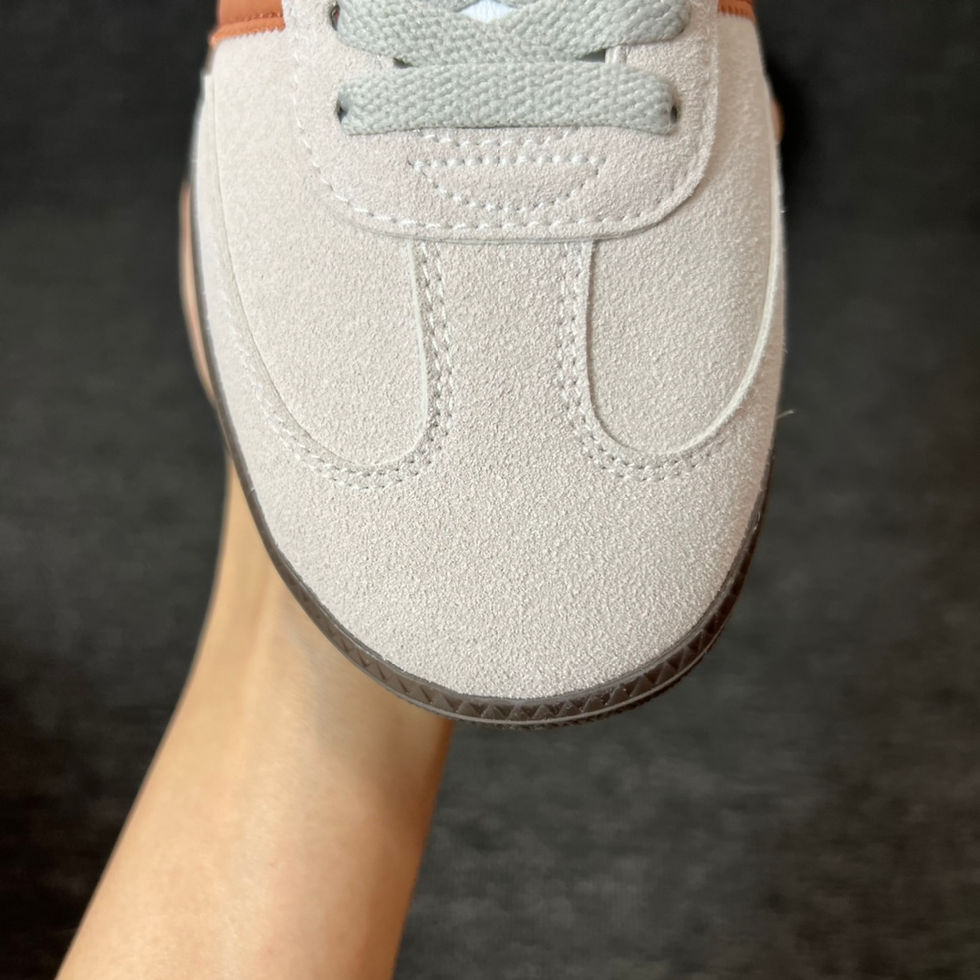Thumbnail: Adidas Gazelle Suede Beige and Orange