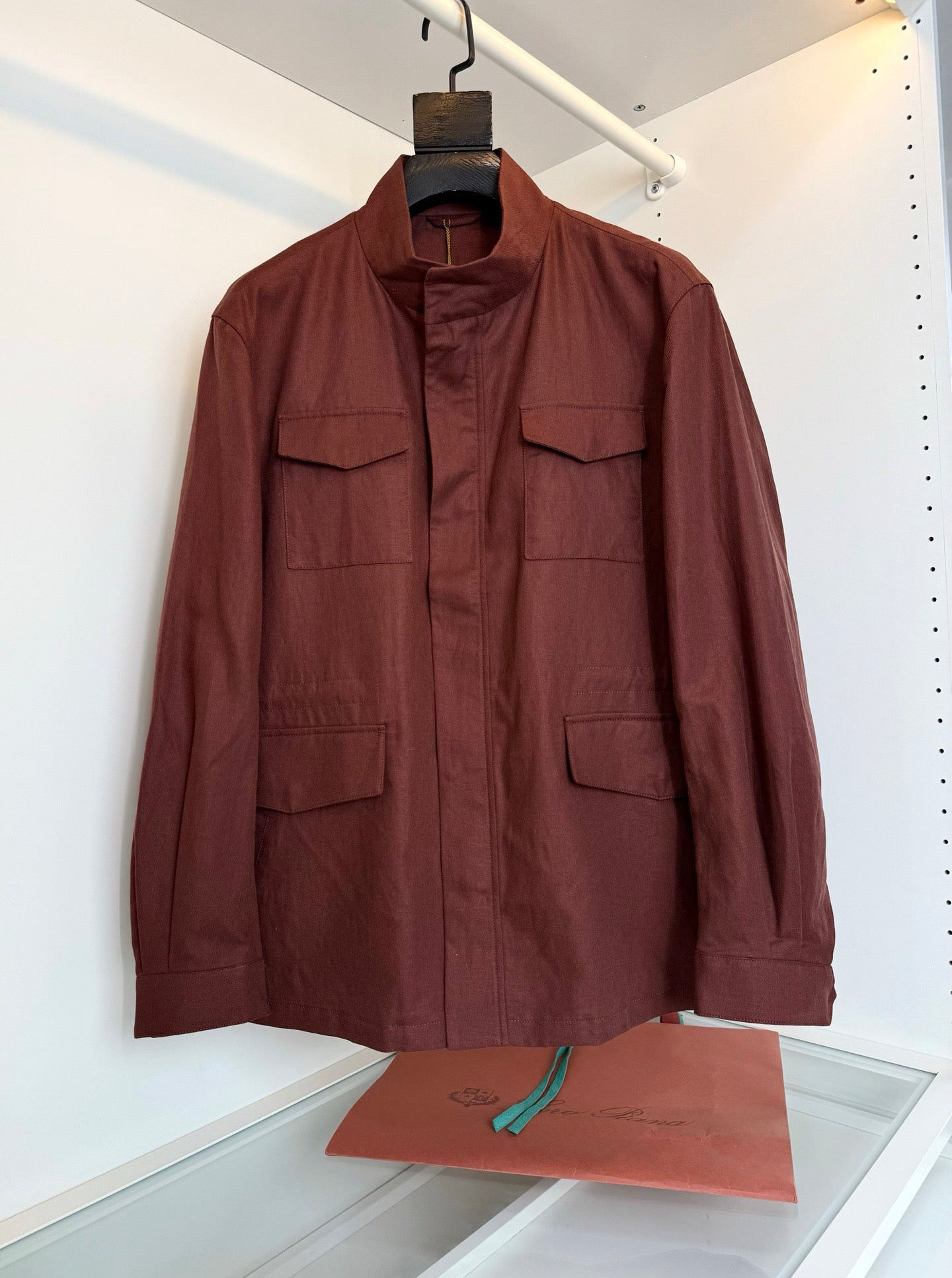 Loro Piana Shirt — Dark Brown
