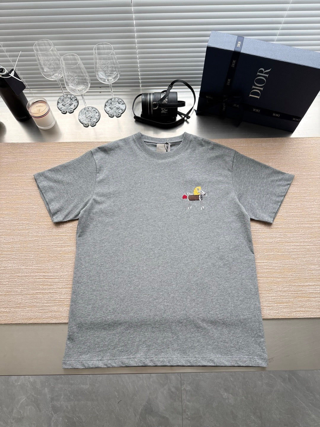 Dior T-Shirt — Mocha