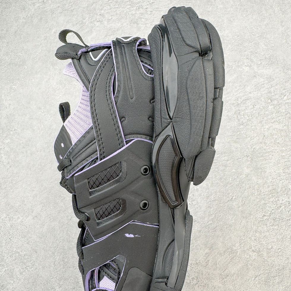 Thumbnail: Balenciaga Track Black and Purple