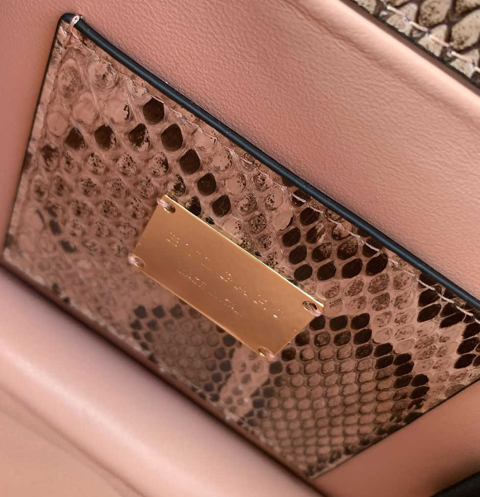 Thumbnail: Bvlgari Serpenti Forever Python Skin Shoulder Bag Mini