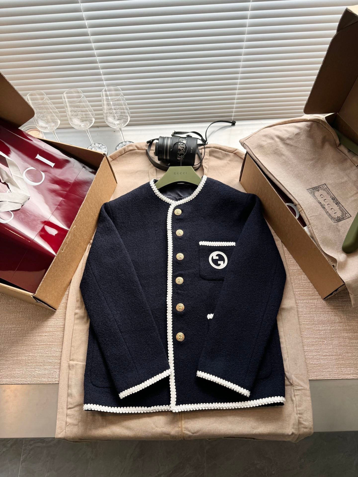 Gucci Jacket — Midnight Blue