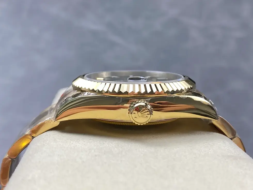 Thumbnail: Superclone Rolex Sky Dweller Green Dial Oyster