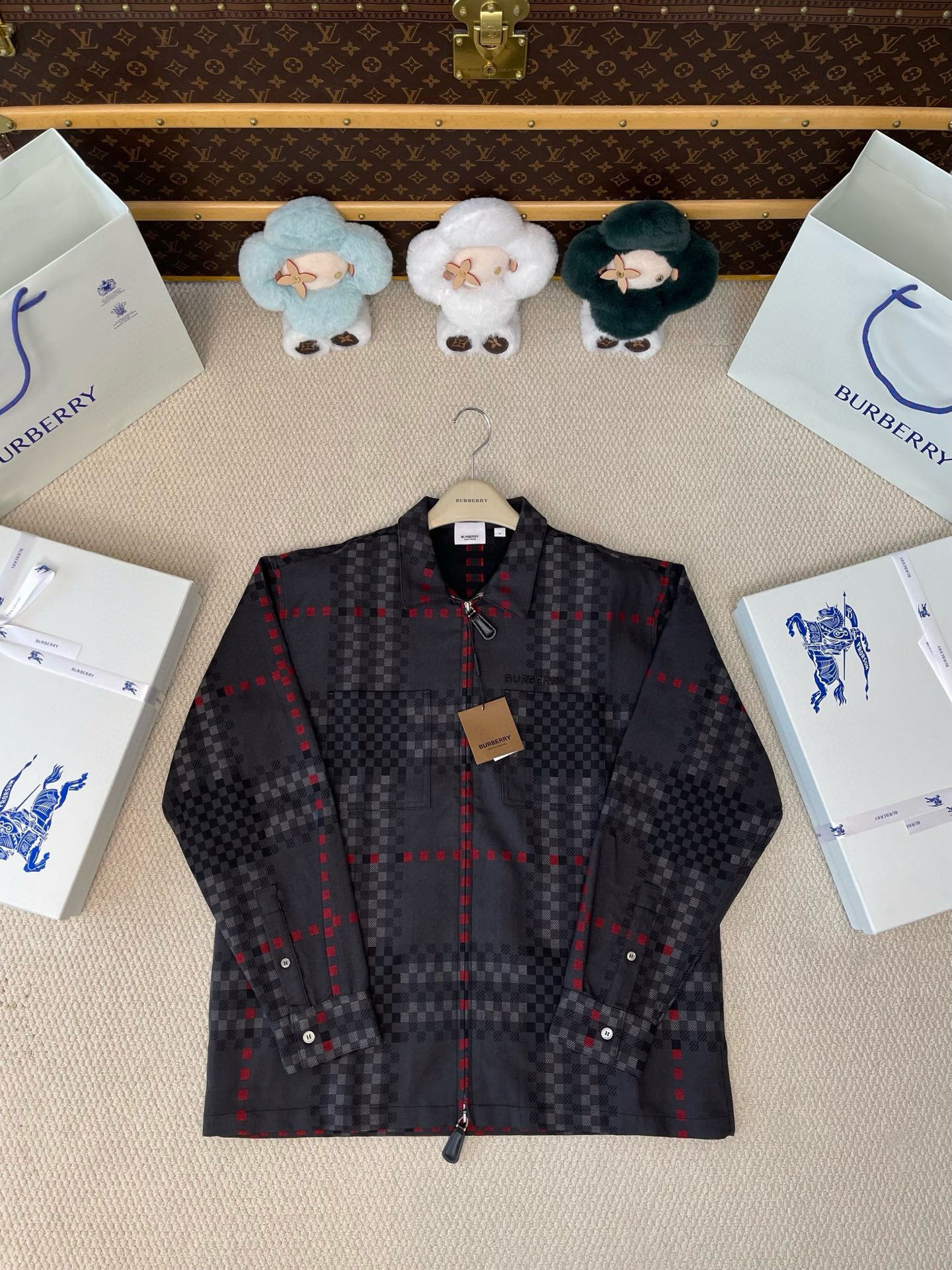 Burberry Jacket — Ecru