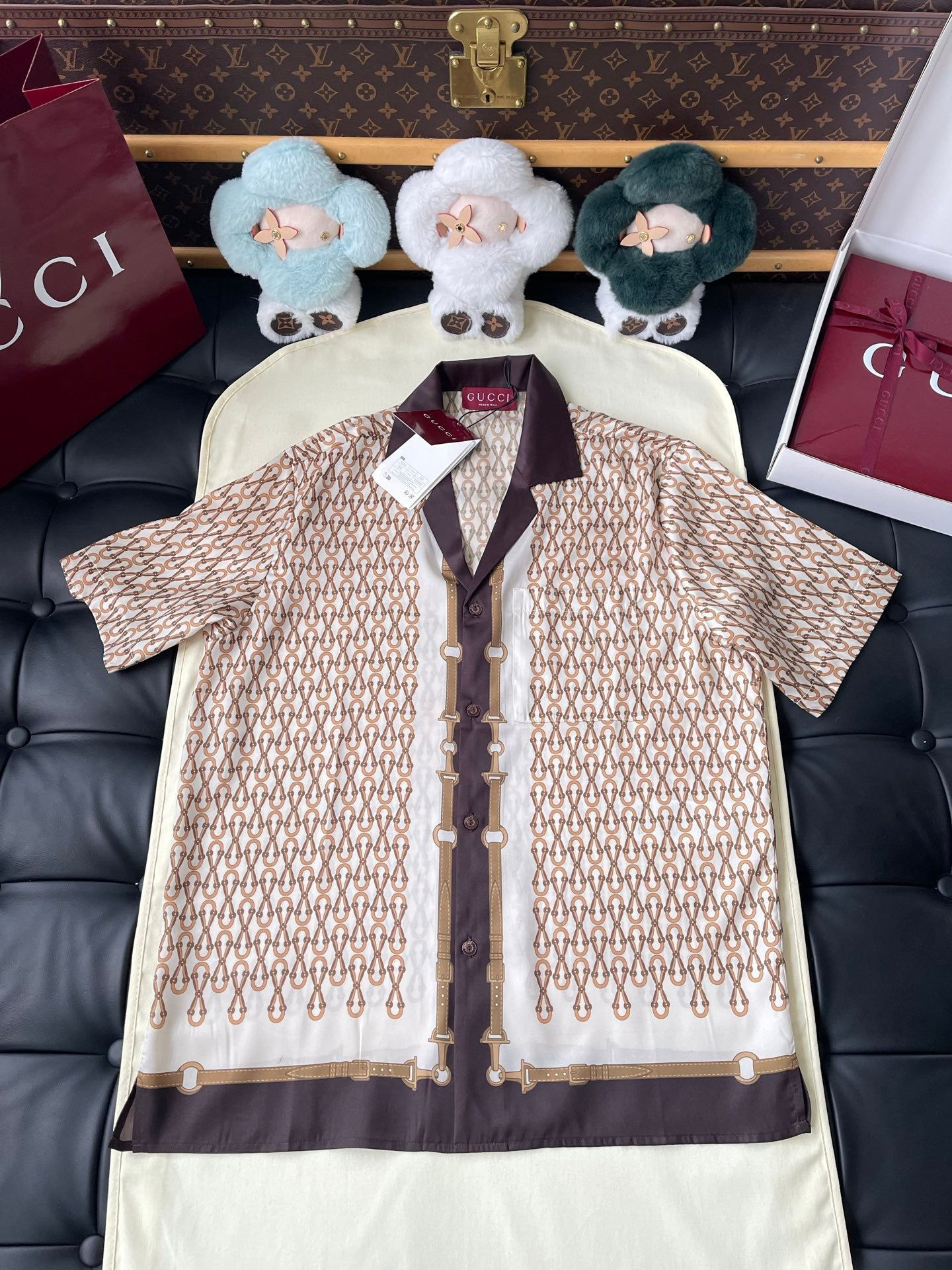 Gucci Shirt — Rust