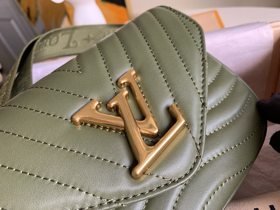 Thumbnail: Louis Vuitton MULTI-POCHETTE KHAKI CALKSKIN CROSS BODY BAG