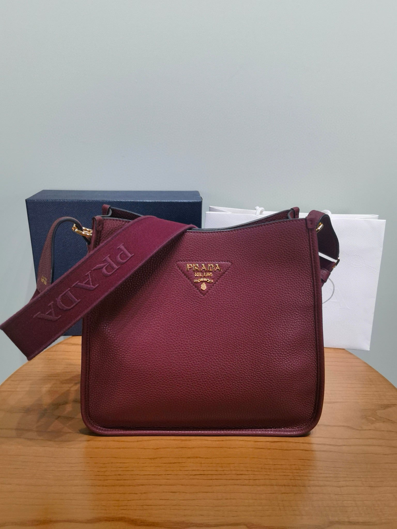 Prada Small Camera Crossbody Bag
