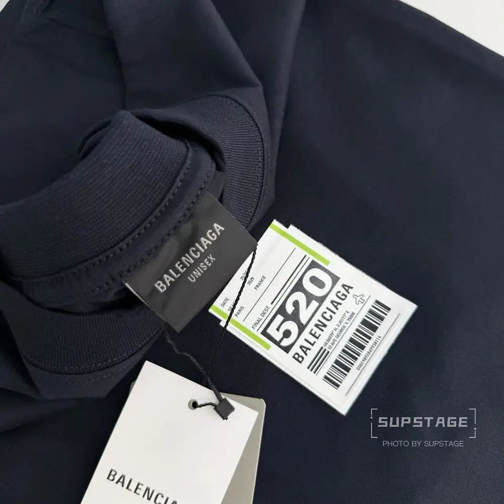 Thumbnail: Balenciaga Splash Logo Black