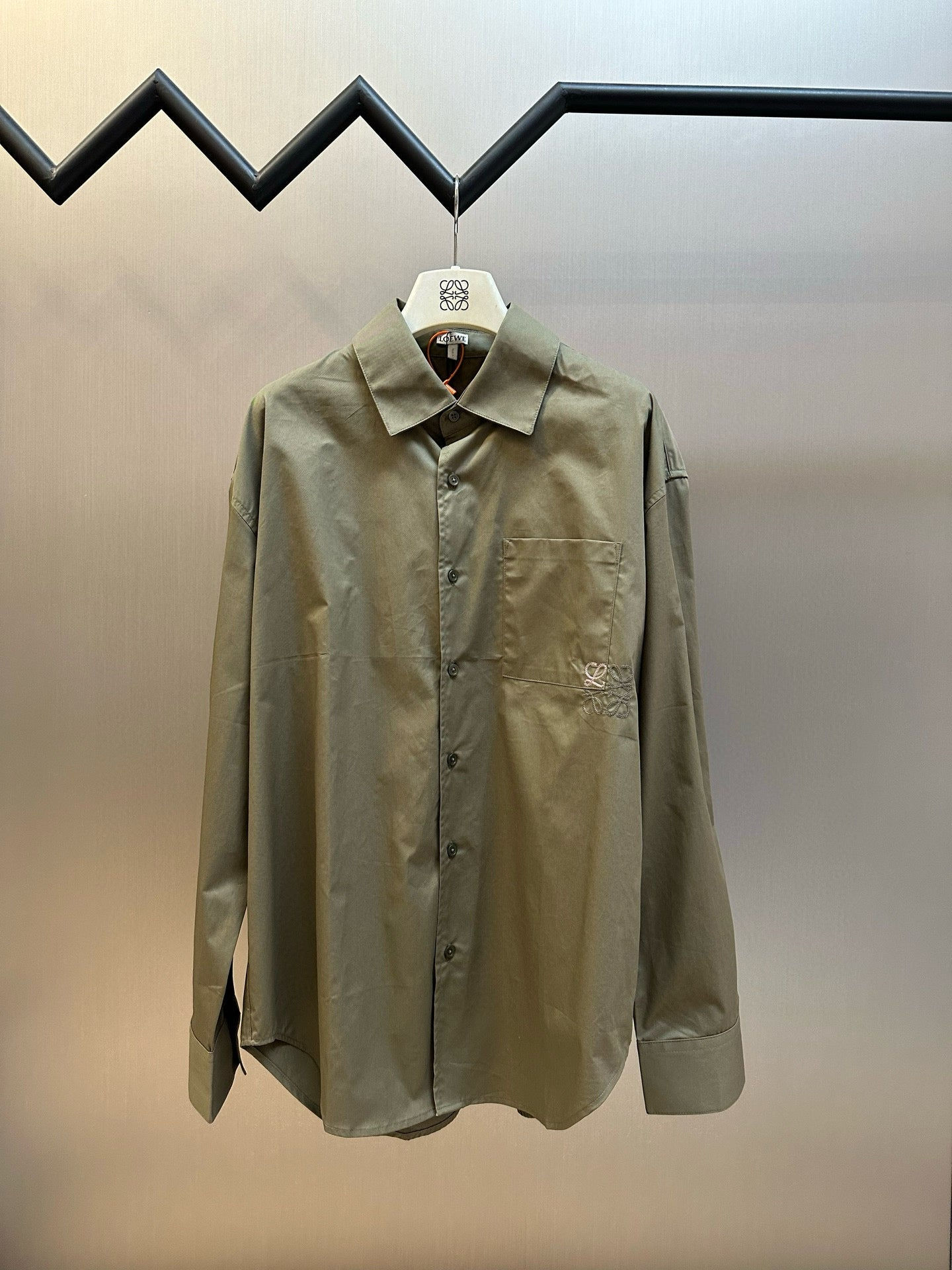 Loewe Long Sleeve Shirt — Navy