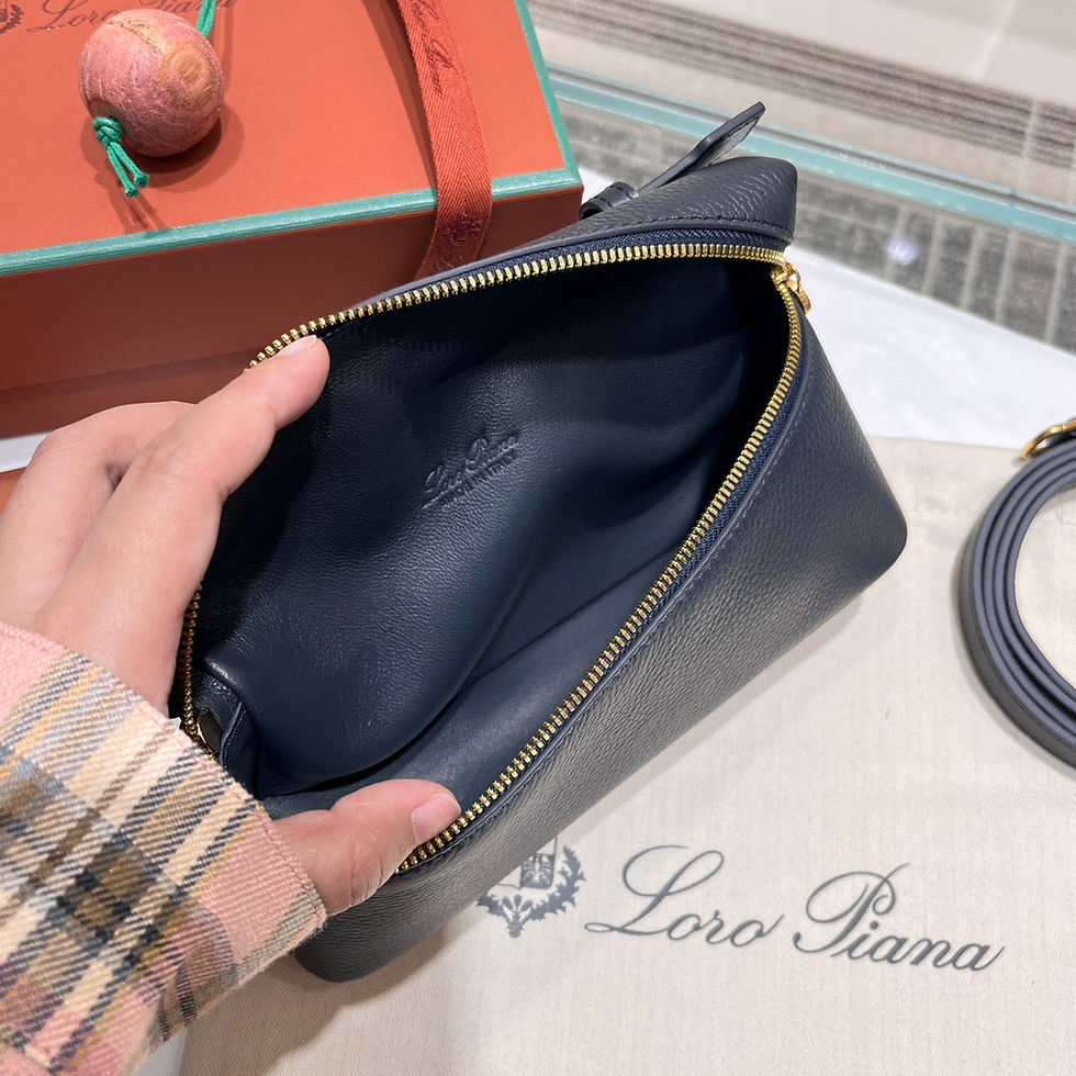 Thumbnail: Loro Piana Lp Extra Pocket L19 Pouch Bag