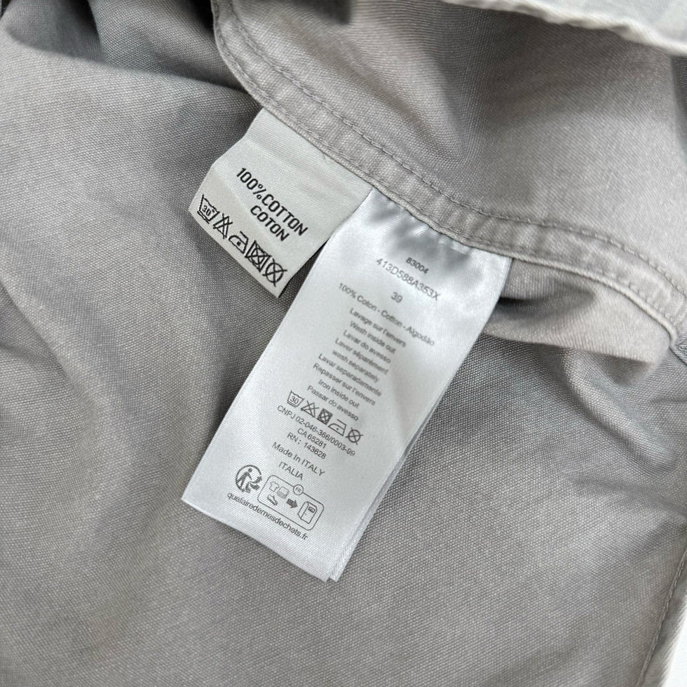 Thumbnail: Dior Long Sleeve Shirt — Cream